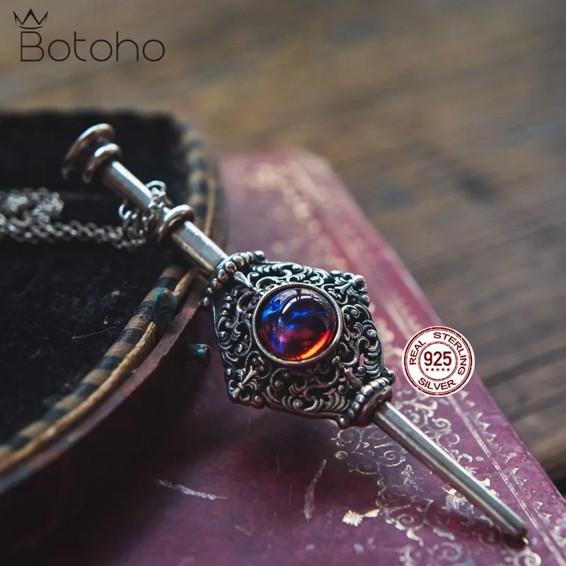 Hp Movie Cosplay Replica Of Grindelwald's Blood Pact Stone 925 Sterling