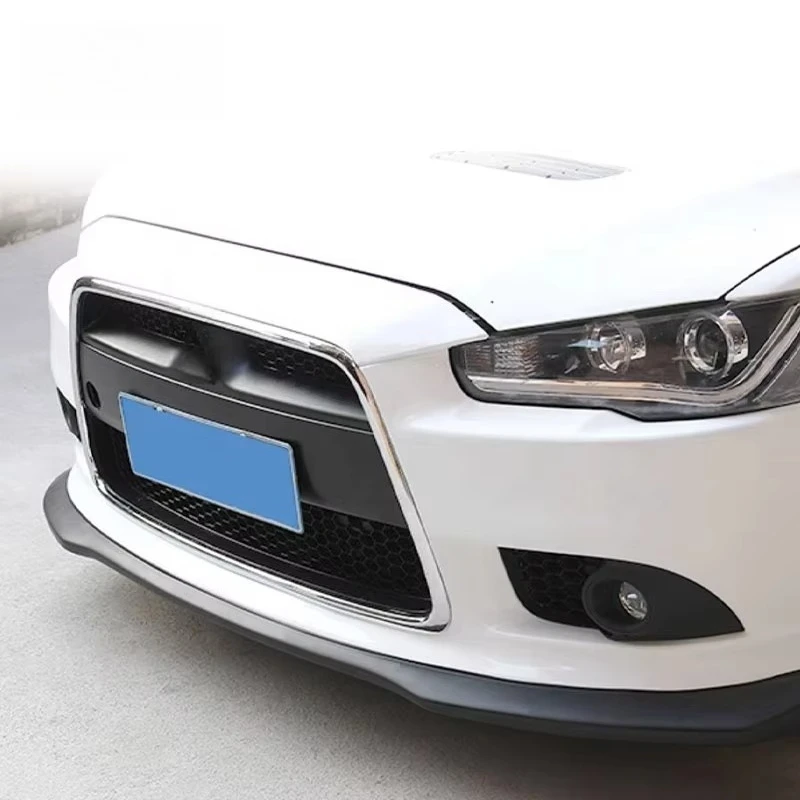 랜서 2009-2015용 자동차 액세서리 프론트 범퍼 립, 자동차 바디킷 프론트 범퍼 스포일러 립