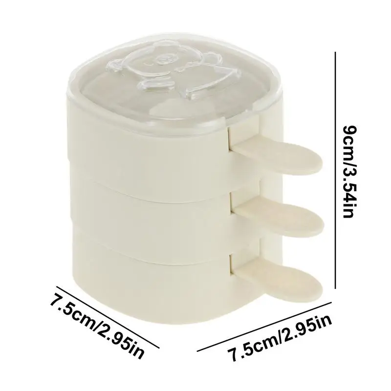 Creative Popsicle Mold Multi-layer Cat Paw Ice Cream Mould Quick Release Easy Clean Ice Mold Summer Popsicles Silicone
