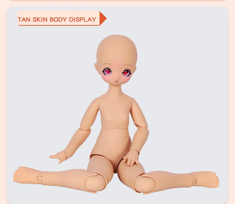 1/4 BJD Plastic Material Doll 16 Inch Ball Jointed Doll Collection