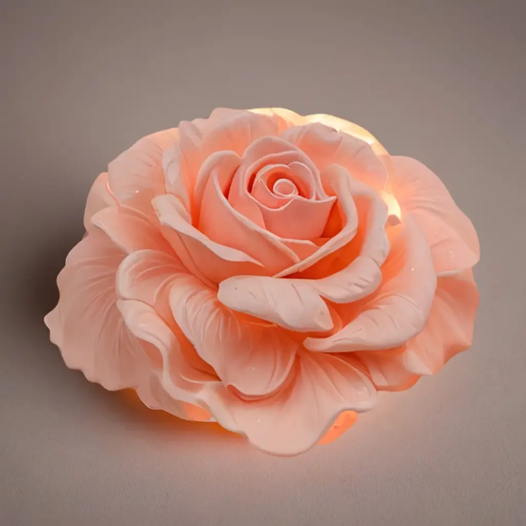 Cavity Rose Silicone Mold 1