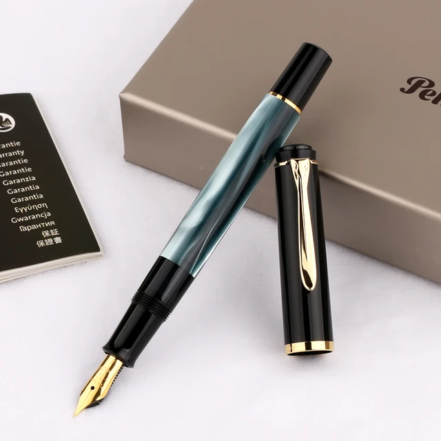 Pelikan Fountain Pen M200/M205 Gold-Plated Tip Classic Calligraphy Pen Gift  Box Gifts for Men and Women 0.38mm 0.5mm 0.7mm - AliExpress
