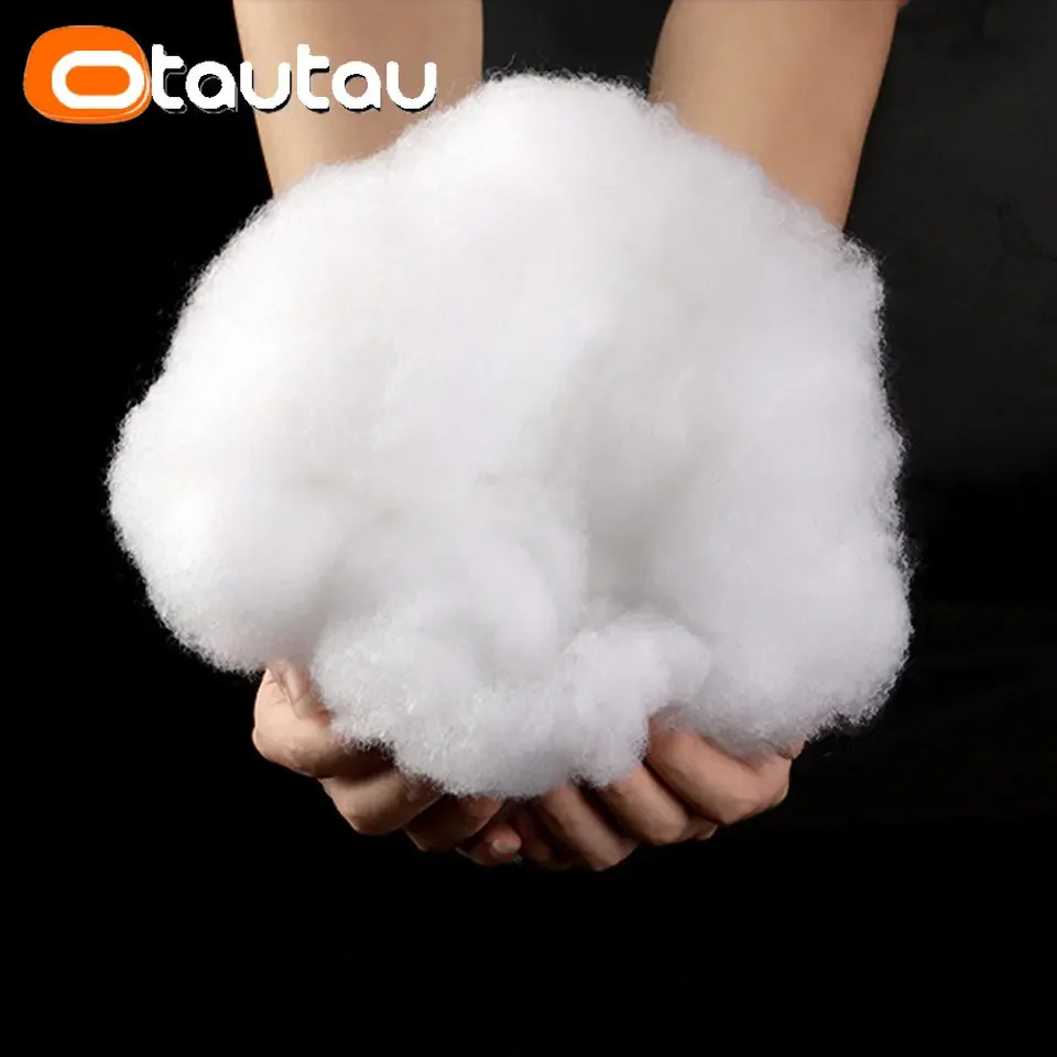 High-elasticity Eco 3D Hollow PP Cotton Filler Stuffing for Pillow Plush Toys Dolls Bean Bag Sofa Bed Cushion Pad
