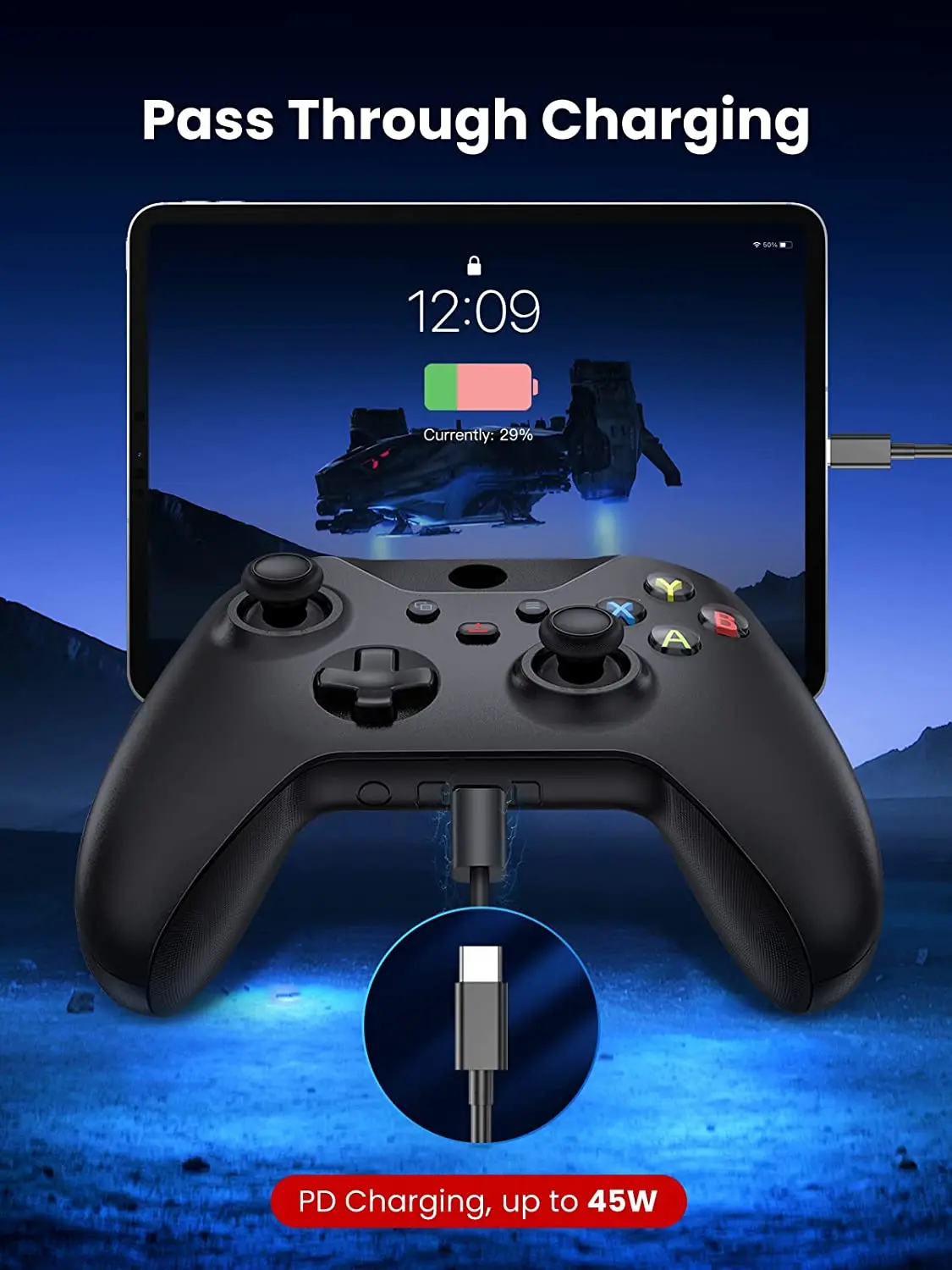 Wireless Gamepad Game Controller For Galaxy Note 20 Ultra