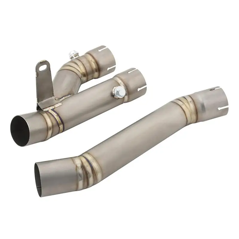 For YAMAHA MT10 FZ-10 2022-2023 Motorcycle Exhaust Mid Link Pipe Muffler Connect Tube Slip On Titanium Alloy - Image 3