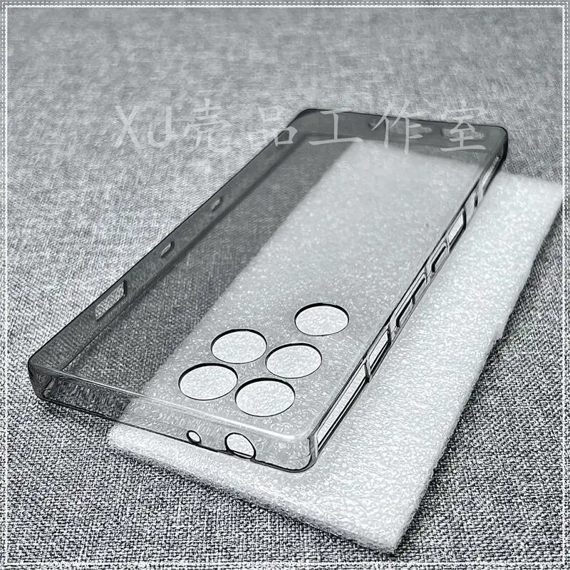 Sleek Black Shockproof TPU Silicone Case - Simple & Lightweight Design