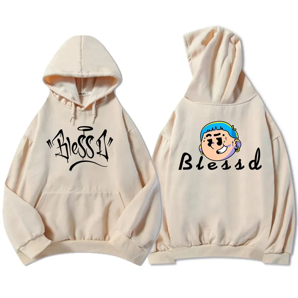 Blessd Singer  ĵ ĵ ܿ  Ҹ ׷  Ropa Hombre Sudaderas   Ƿ ϶