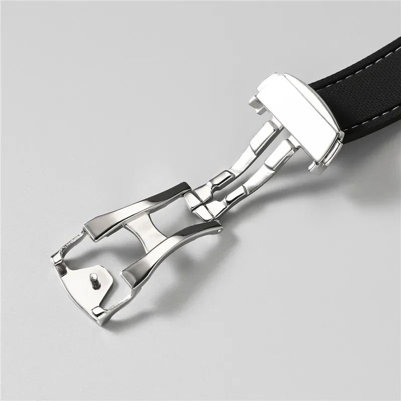 Fluorkautschuk-Armband für Omega Seamaster 18/20/21/22/24mm FKM Schnellverschluss Universal-Uhrenarmband Zubehör für Rolex für Tudor – Detail 8