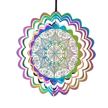Mandala Gradient Wind Spinner 1