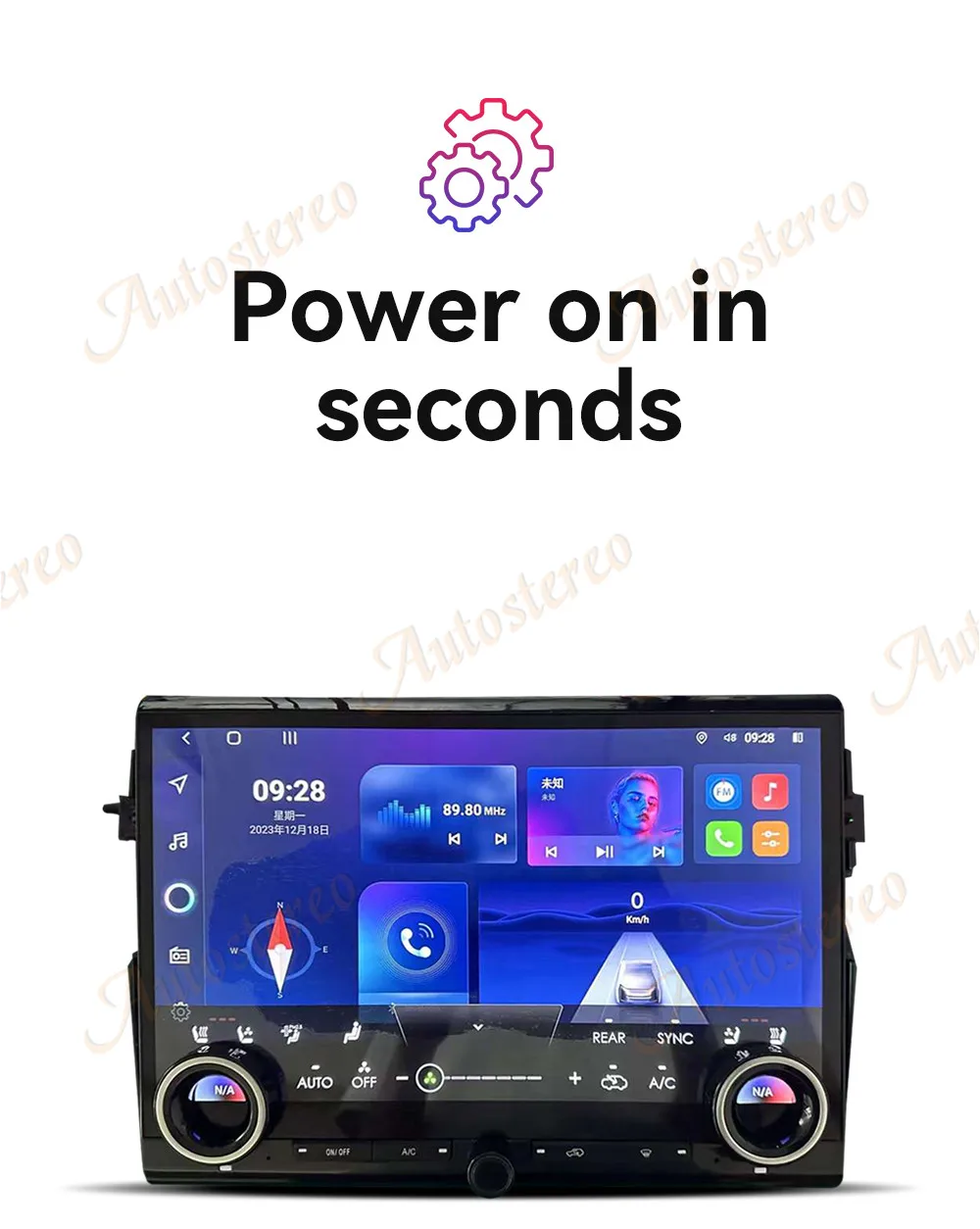 15 Inch Android 14 Carplay For TOYOTA FJ Cruiser Car GPS Navigation Auto Stereo
