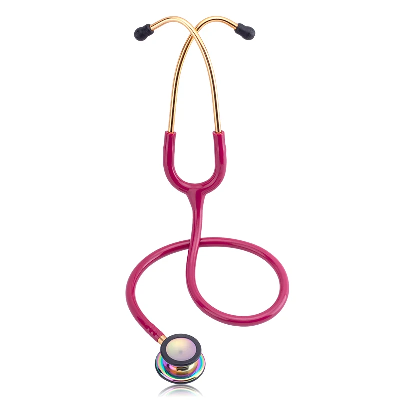 Double Sided Stethoscope dual head stethoscope medical stethoscope Portable Professional Cardiology Medical Equipment