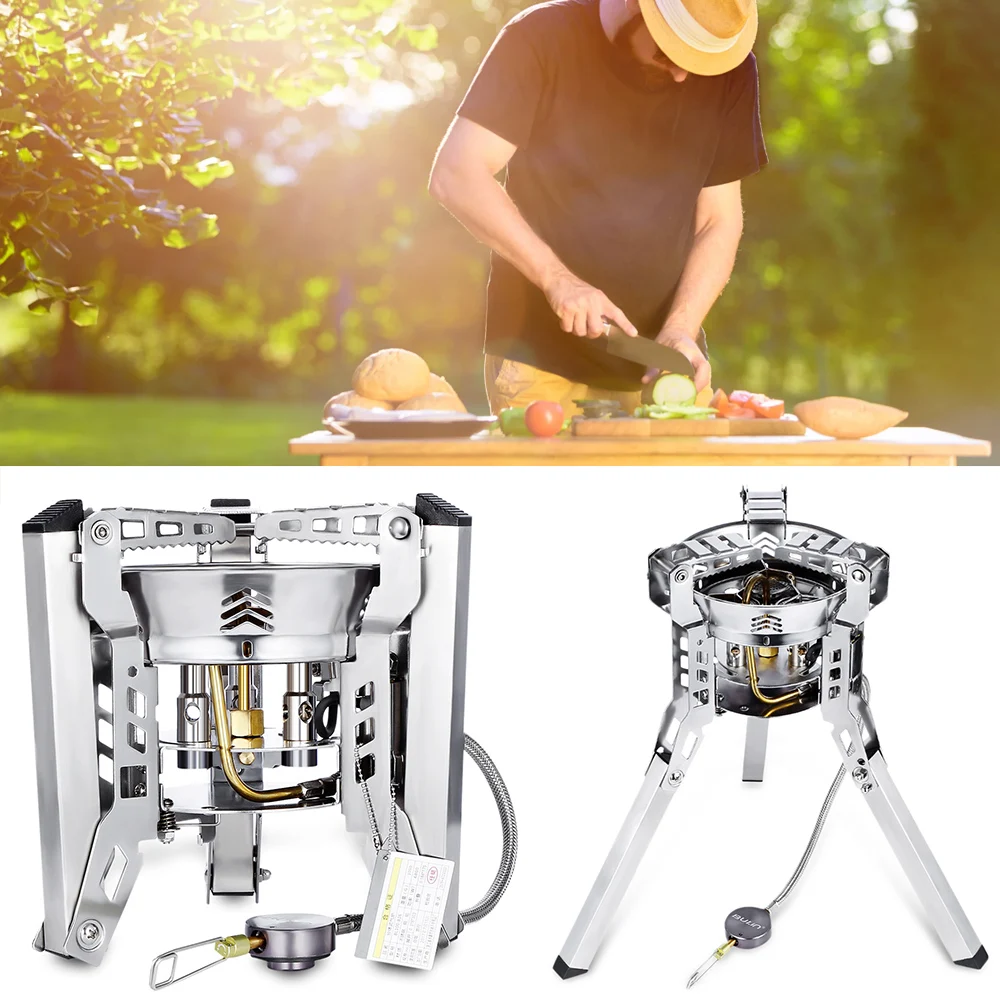 Bulin B16 Pro 6800W Outdoor Fierce Gas Stove Camping Burner For Picnic Barbecue Cooking
