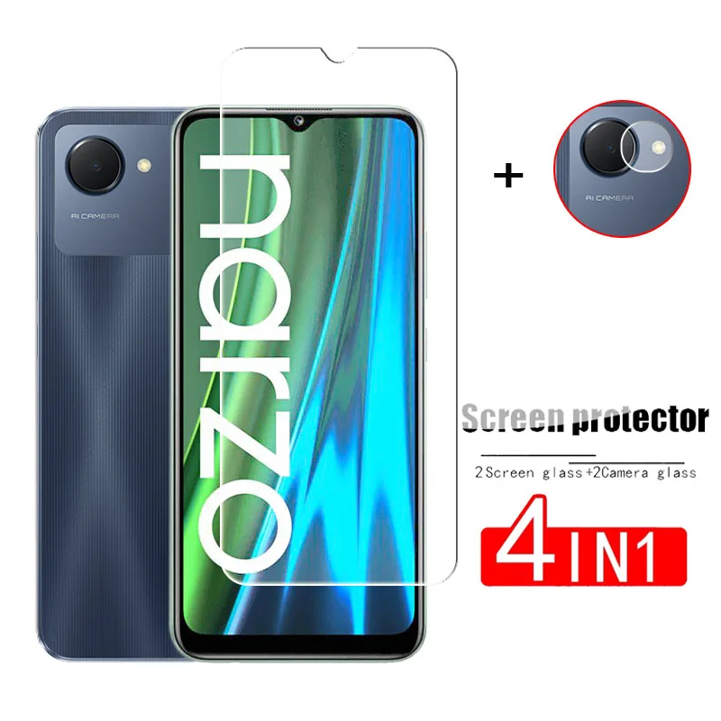 

Full Gule Glass Realme Narzo 50i Prime Tempered Glass Realme Narzo 50i Prime Screen Protector Lens Film Realme Narzo 50i Prime