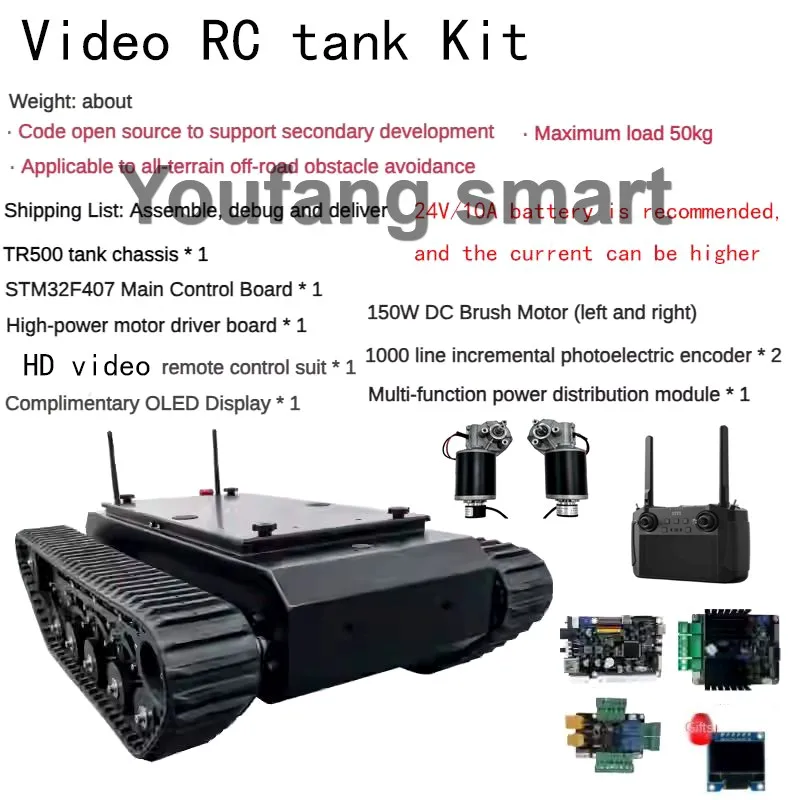 Video RC Tank set