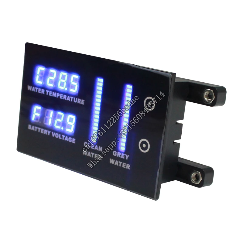 TYTXRV Camper Part Include Voltmeter Water Meter  Temperature Gauge 2 Way Touch Switch Control Panel Caravan   1pc 6l2 a 5a 10a 15a 20a 30a ac direct analog meter panel amp current ammeter gauge pointer ammeter 80 80mm amperimetro ac