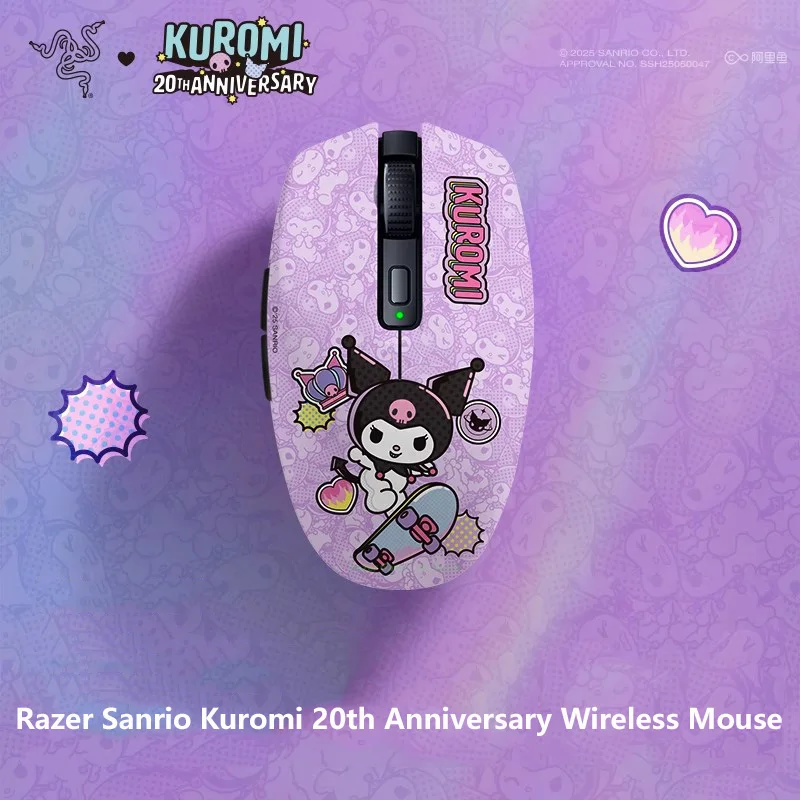 Razer Sanrio Kuromi 20th Anniversary Wireless Mouse Dark Night