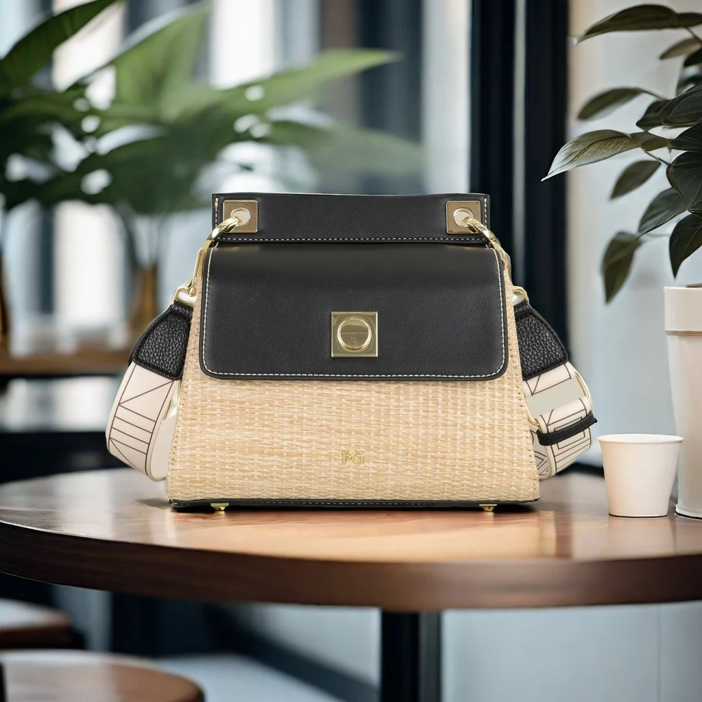 PATSY PG GARIS-حقيبة كروس بودي فاخرة للنساء ، تصمي...