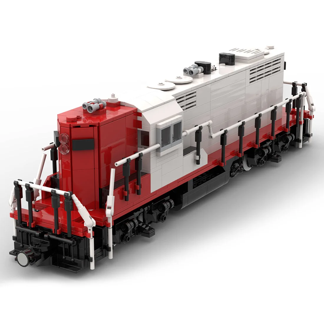 

Authorized MOC-83184 SOO Line GP9 Train Model Building Blocks MOC Set Toys (1281PCS)