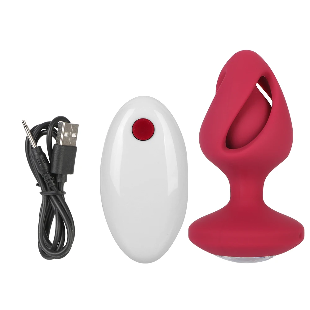 Wireless Prostate Butt Plug Waterproof Anal Massager 10 Modes_voghion.com