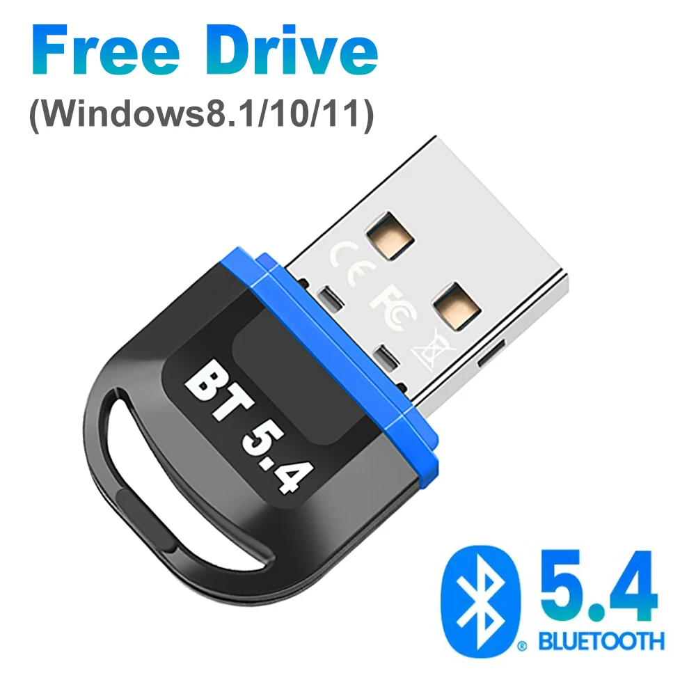 Bluetooth адаптер для ПК USB Bluetooth 5,4 5,3 ключ Bluetooth приемник для динамика беспроводная мышь клавиатура аудио передатчик