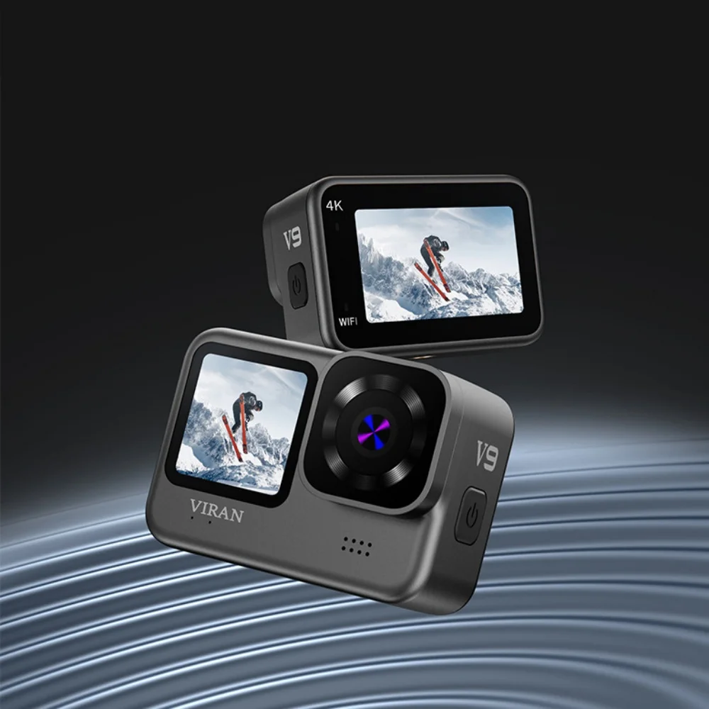 스포츠 카메라 프로 드라이브 레코더 V9 액션 카메라 5K 30fps 4K60FPS WiFi 손떨림 방지 리모컨 화면 방수 기능 탑재