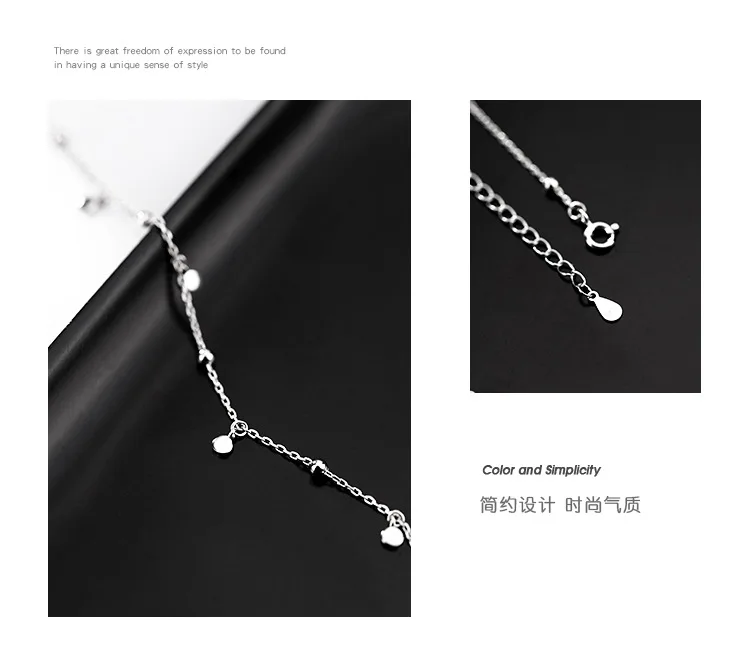 925 Sterling Silver Necklace Worn Example