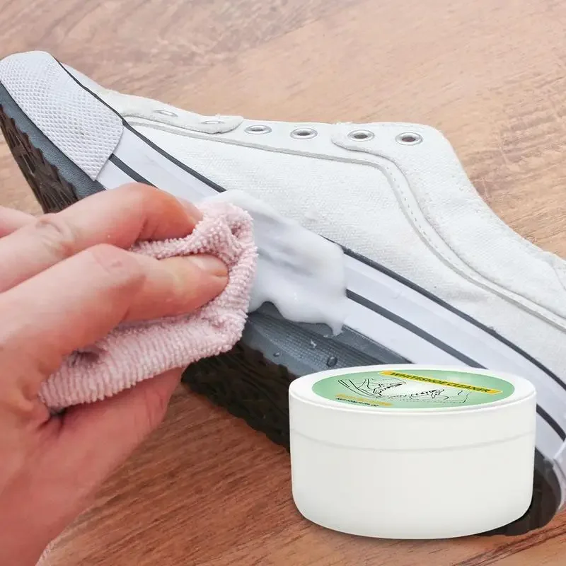 120g White Shoe Cleaning Cream Stain Removal Cream for White Shoe Household Cleaning Supplies Care Tool