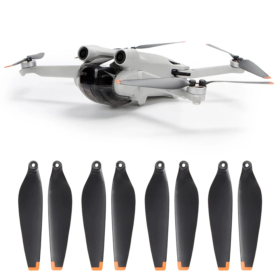 16pcs Low-Noise Propeller Blades For DJI Mini 3/4 Pro Drone | Includes Screwdriver & Screws 8 thumbnail image