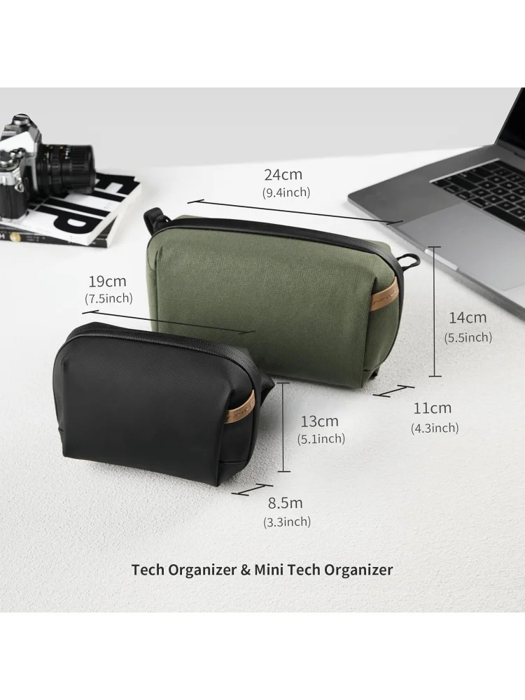 Borsa Organizer PGYTECH Tech Impermeabile per Piccoli Elettronici, Cavi e Batterie per Telefoni - immagine 6