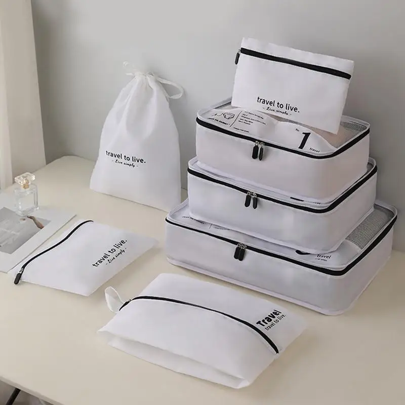 Compression Bags For Storage Travel Space-Saving Compression Bag For Clothes Open Design Clothing Storage Bags For Duvets Large 5
