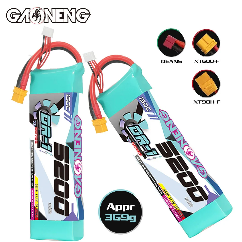 

GNB 3s 11.1v 5200mAh Rechargeable Battery For RC Helicopter Quadcopter Drone Cars Boats Spare Parts 11.1v Lipo Battery