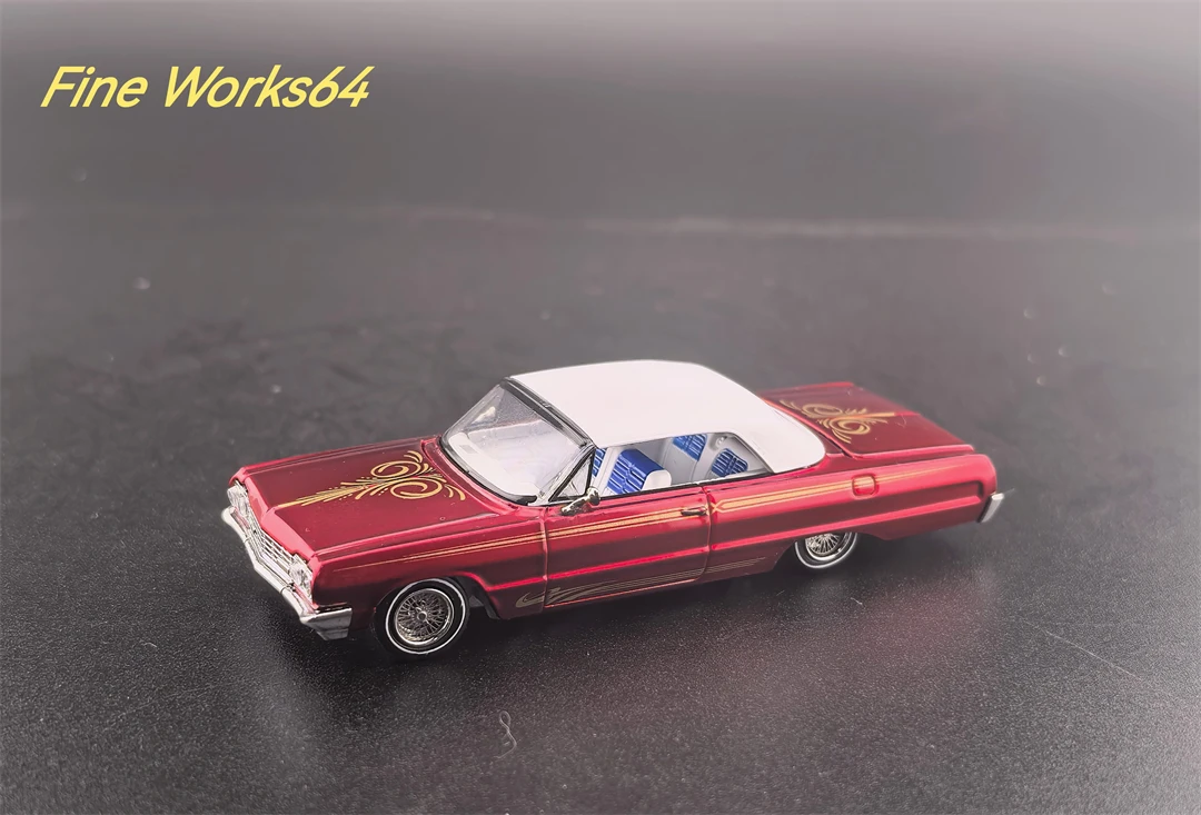 FINE WORKS 64 1/64 Lowrider Convertible Fine Works 1:64 Chevrolet