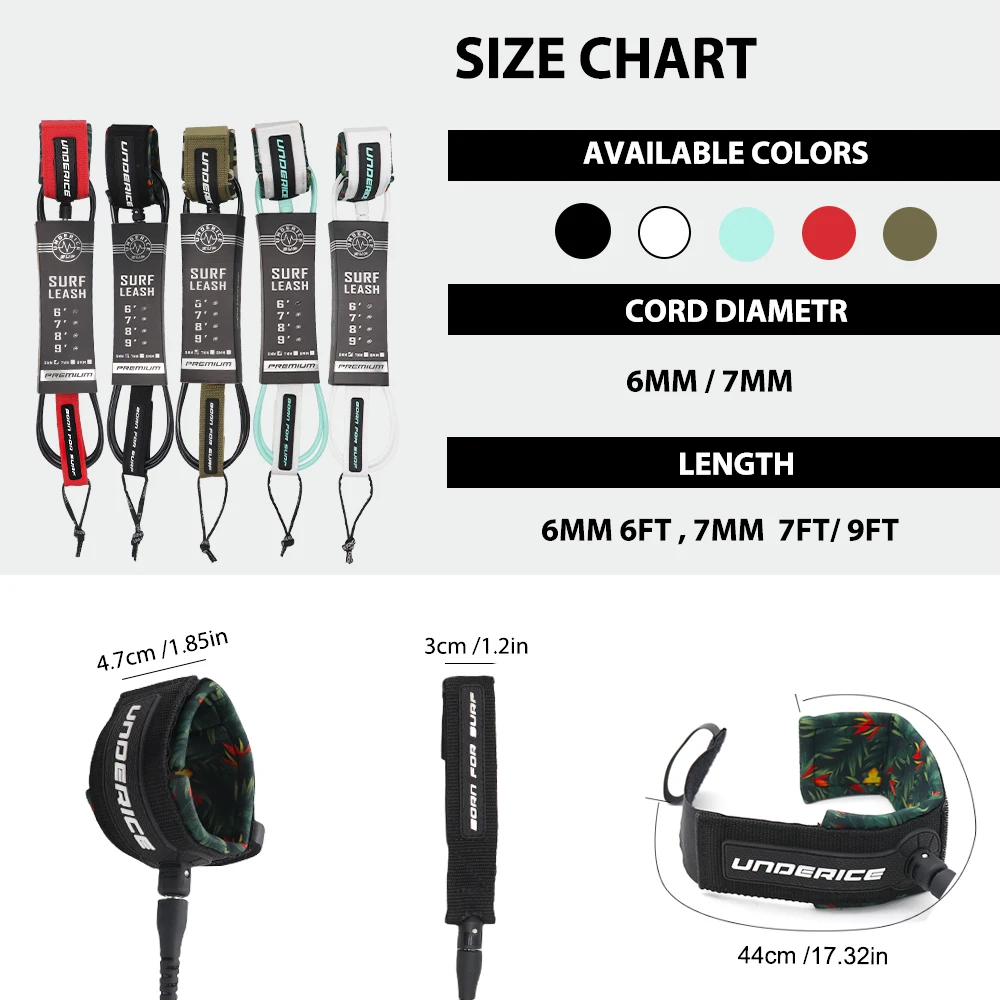 SUP Surf Leg Leash 6