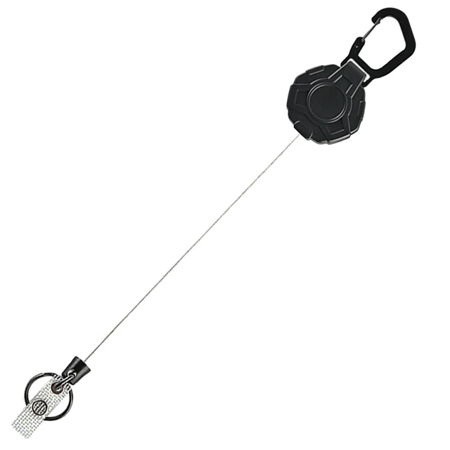 Carabiner Keys High Elastic Climbing Buckle Keychain Reel Retractable  Elasticity Abs - AliExpress
