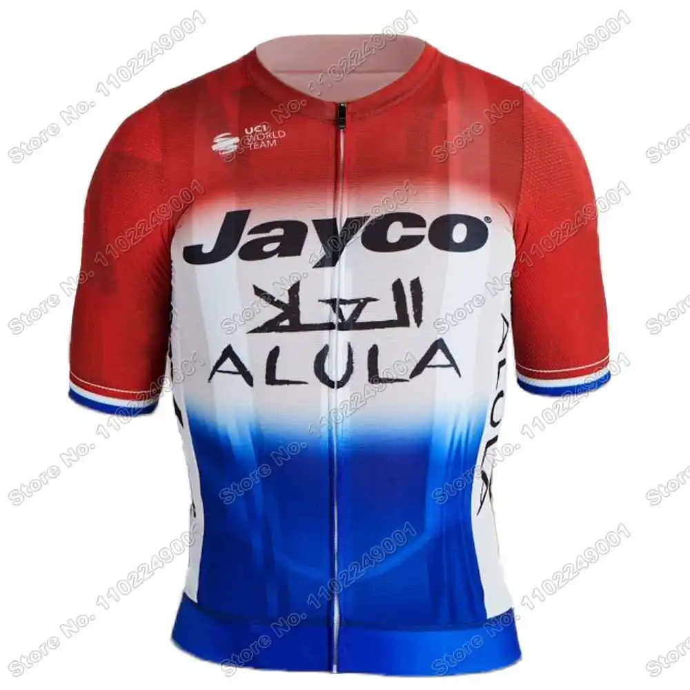 2025 Team Jayco Alula Cycling Jersey Set Summer Cycling Clothing