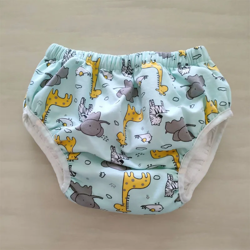 10-45KG Washable Children Cloth Diaper Cover Training Pants Nappies Waterproof Large Size Leakproof