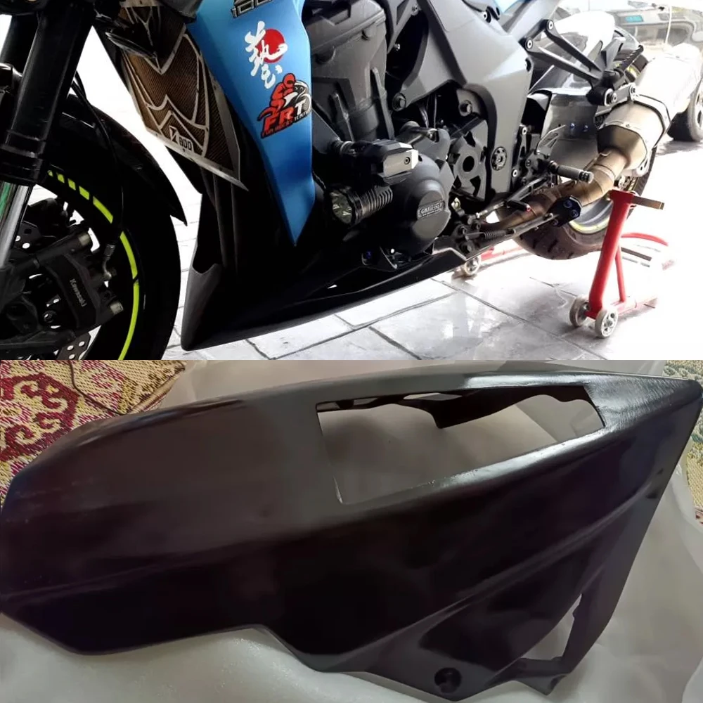 

Motorcycle Parts Belly Pan Lower Engine Guard Protector Spoiler Fairing Cowl Cover For Kawasaki Z800 13-2019 2020 Z 800 Bellypan