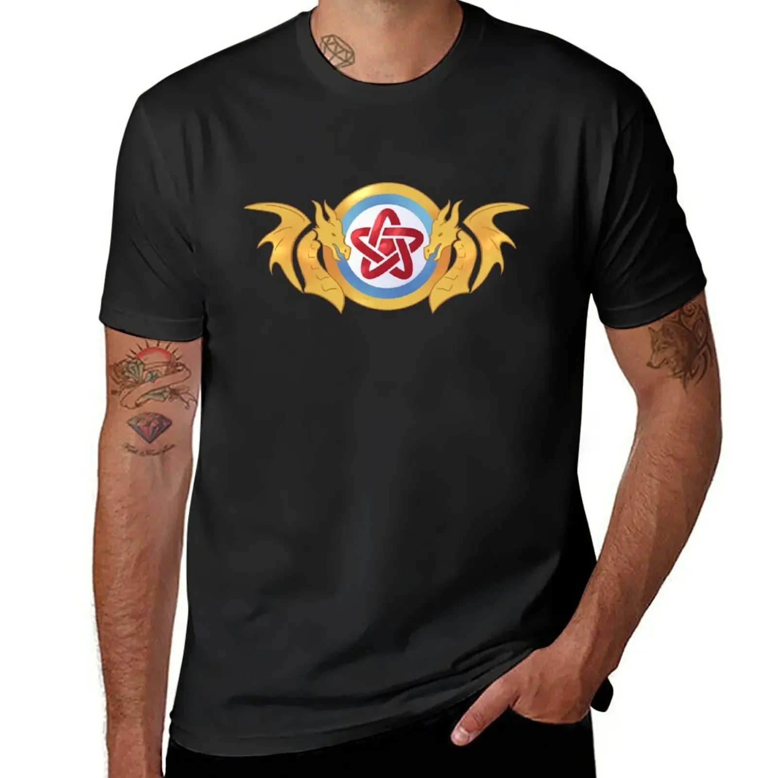 

Danny Sexbang and Ninja Brian Logo T-Shirt for a boy blanks men clothing