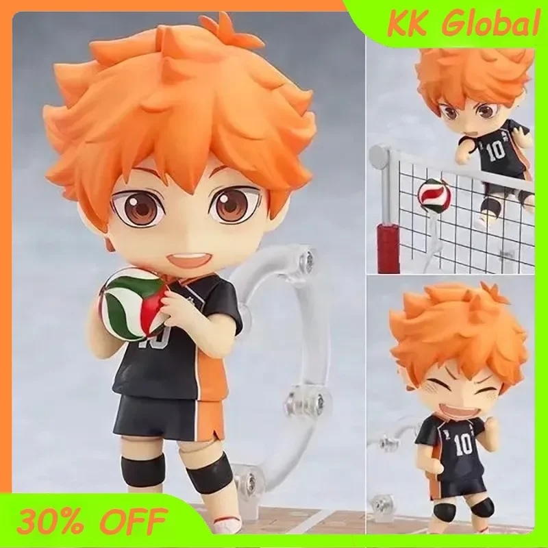 

10CM Haikyuu Anime PVC Action Figure Hinata Shoyo Tobio Kageyama Kuroo Tetsurou 489# 461# 605# Cute Model Figurine gift Toys