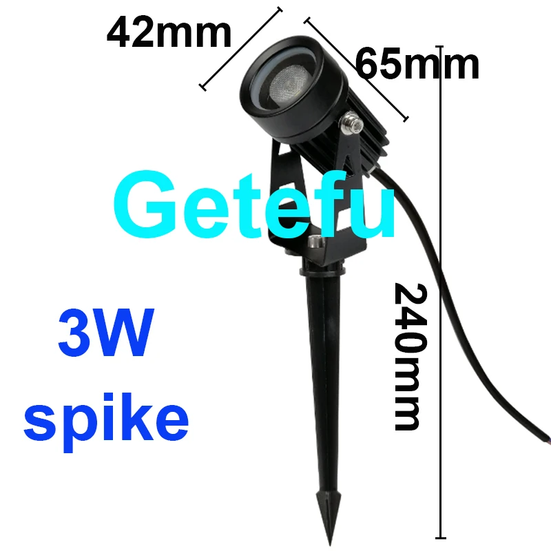 42mm 3W  spike,DC12V