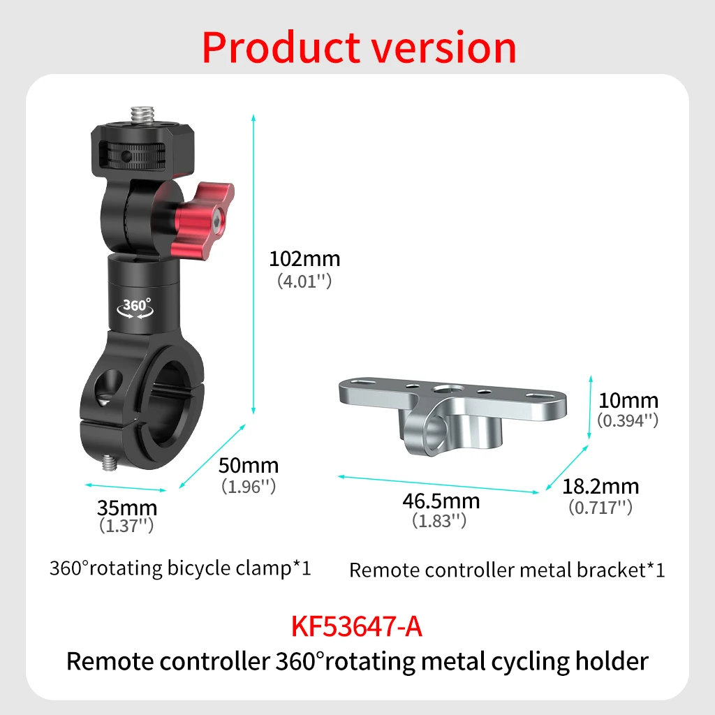 Drone Remote Control Bike Bracket Stand Mount for  Mavic Air 2 Bicycle Handlebar
