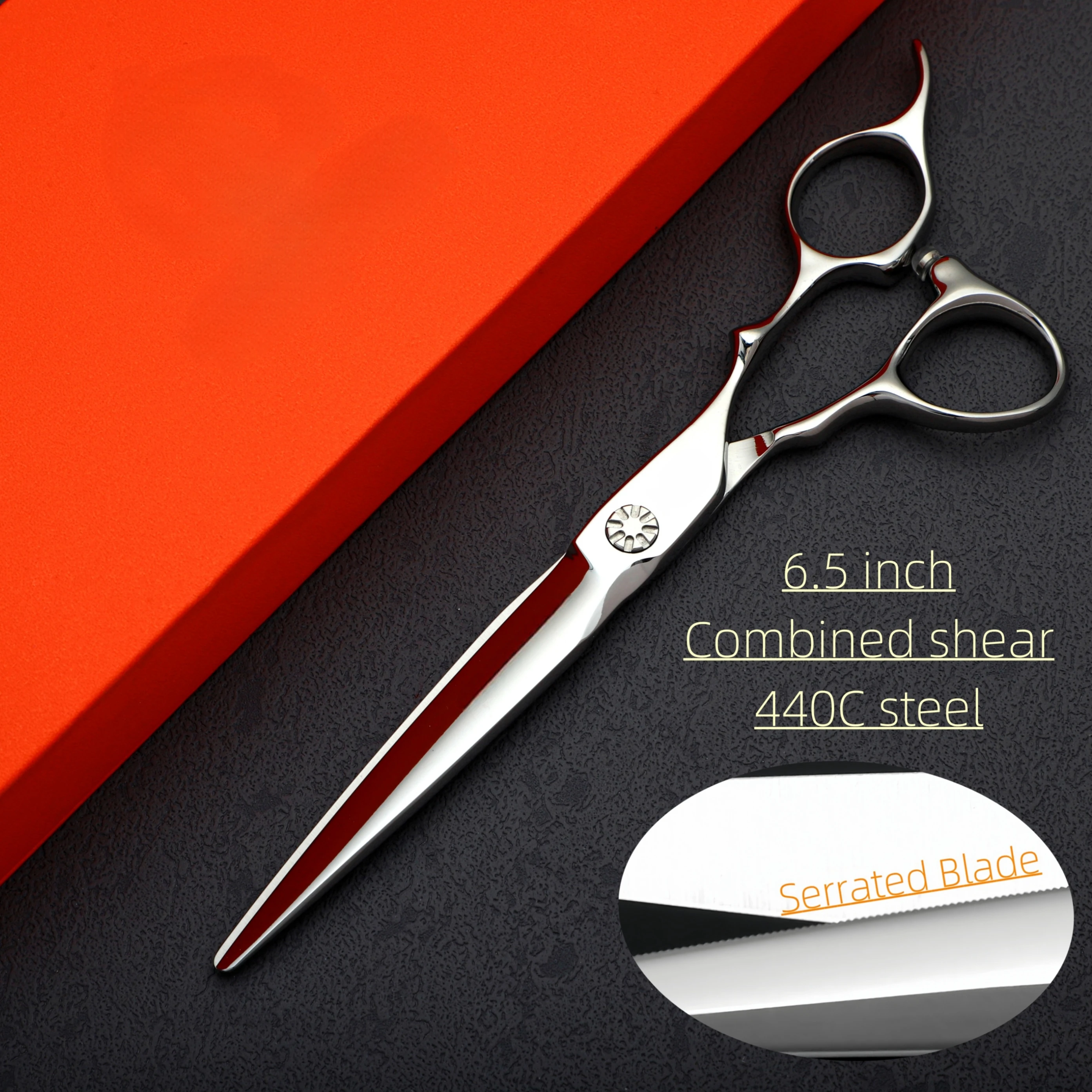 Hair Scissors Set 6.0-6.5-6.8 inch Japan 440c steel