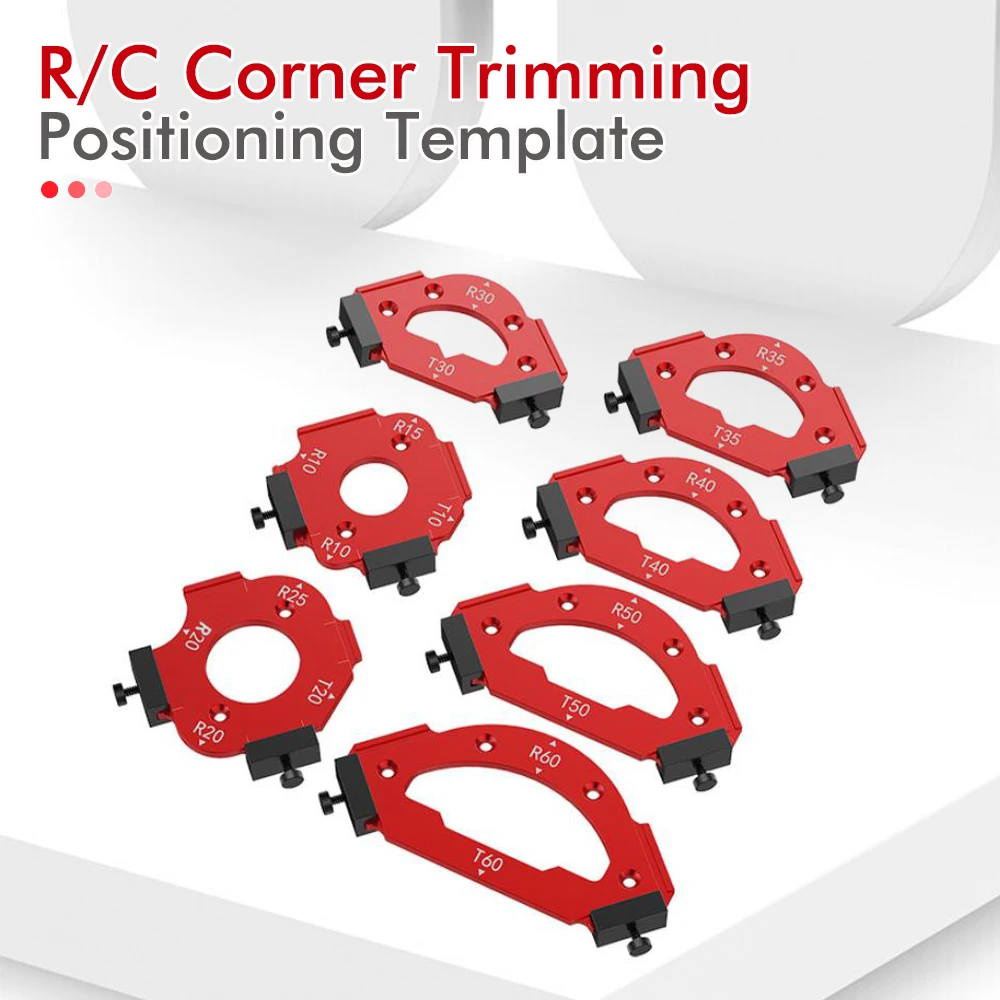Radius Jig for Precision Woodworking, Reusable Corner Positioning Tool