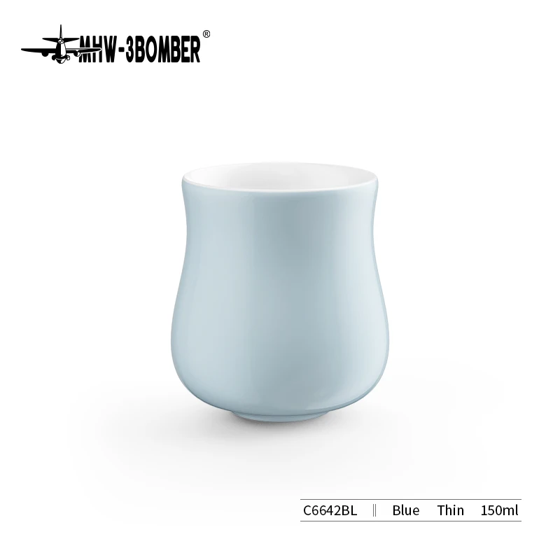 1pc Blue thin cup