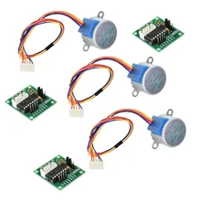 

3 Sets DC 5V 4 Phase Stepper Motor 28BYJ-48 With Drive Test Module Board ULN2003 5 Line Motor Driver Board For Arduino