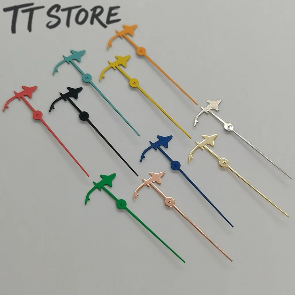 Shark Themed Multi-Color Second Hands - 12.5mm Movement Replacement Parts