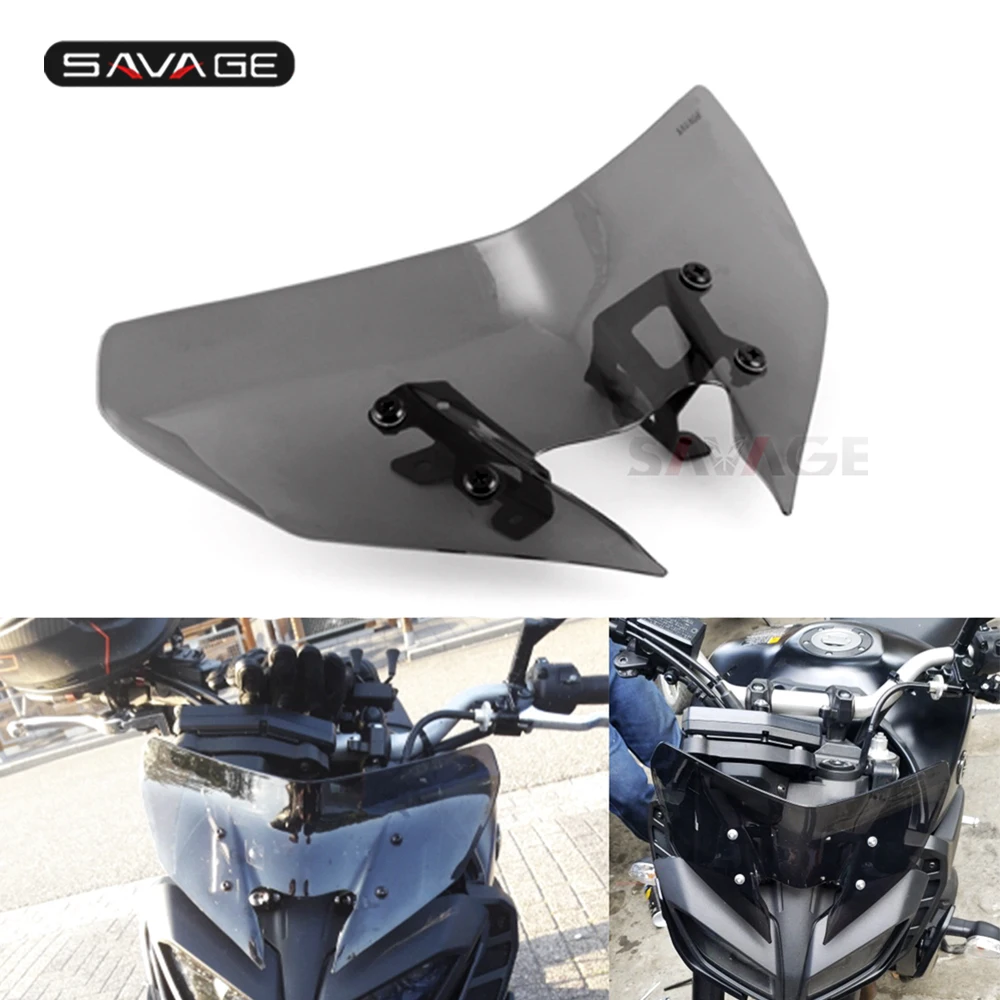 Motorcycle Windscreen Windshield Deflector For Yamaha MT09 FZ09 tracer 2017-2019 Motorcycle Windscreen Windshield Deflector For Yamaha MT09 FZ09 tracer 2017-2019