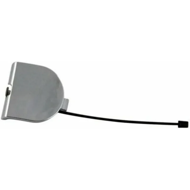 Car Rear Bumper Cover Full Chrome Traction Towing Eye Cover Cap Fiat 500 2007-2012