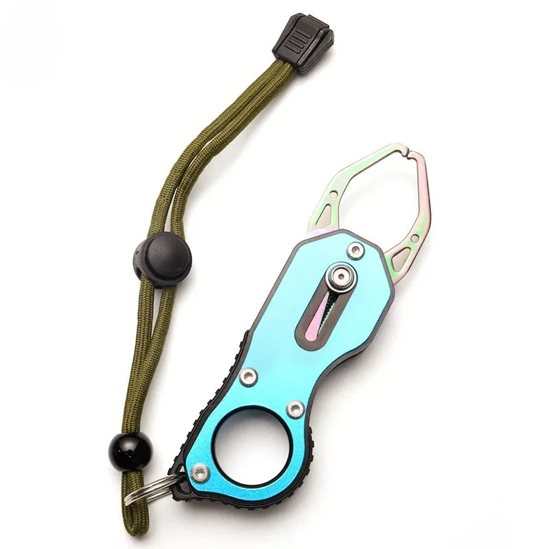 Compact Stainless Steel Fish Gripper and Hook Remover Tool