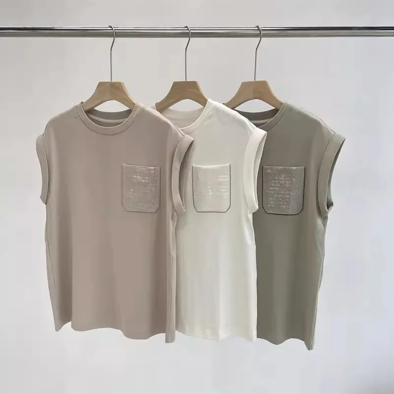 

Женская летняя футболка с круглым вырезом и рукавом реглан